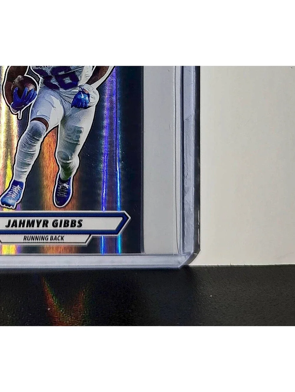 Jahmyr Gibbs 2025 Panini NFL #379 Foil Sticker Detroit Lions
